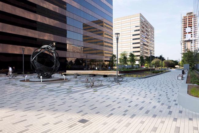 Techo bloc estudio de caso adoquín comercial gris negro administración antidroga img2