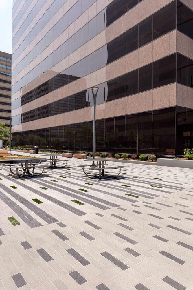 Techo bloc estudio de caso adoquín comercial gris negro administración antidroga img3